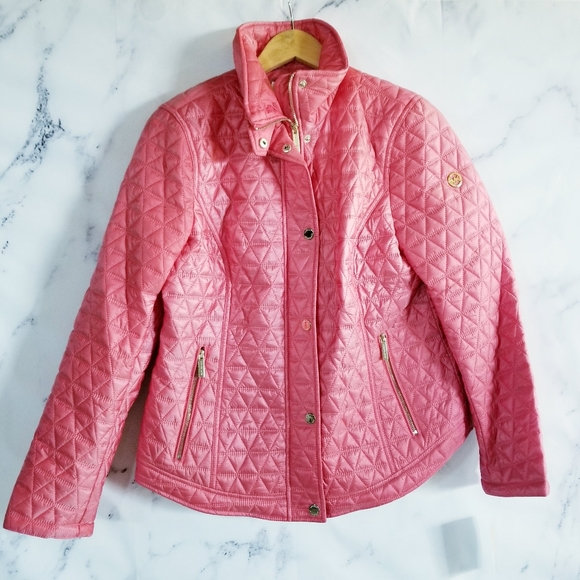 MICHAEL KORS Short Lightweight Quilted Jacket - Picture 5 of 13